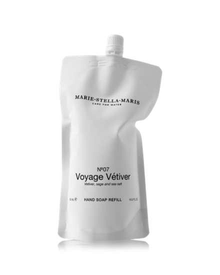 MARIESTELLAMARIS HAND SOAP VOYAGE VETIVER REFILL 500 ML